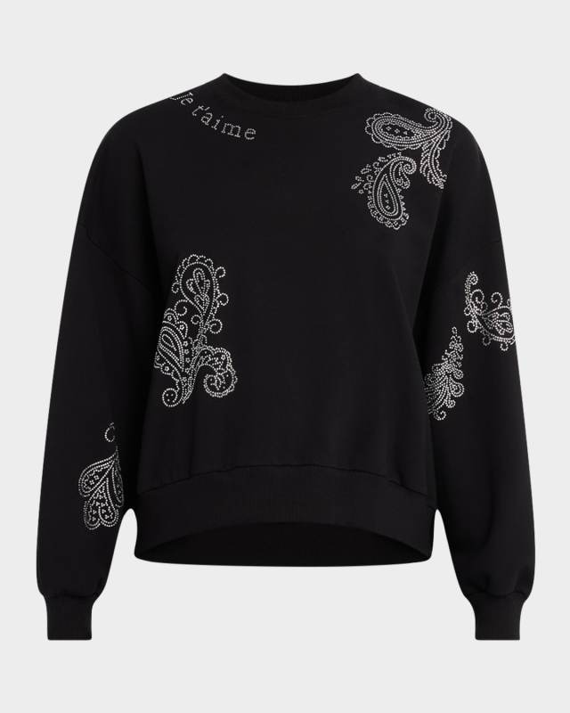 Brandy Mini Paisley Sweatshirt